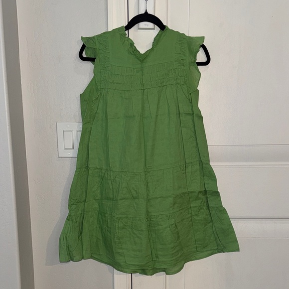 Roolee Dresses & Skirts - roolee light weight cotton green dress. size small. NEW with tags.
